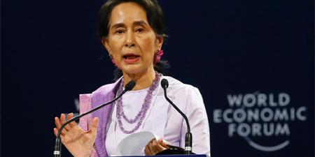 Reuters journalists in Myanmar not jailed because of journalism: Suu Kyi